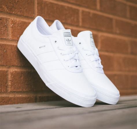 adidas all white